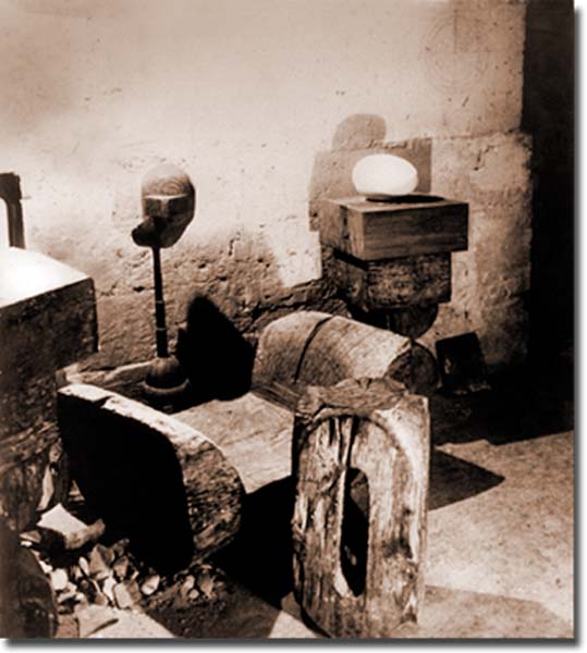 scaun in atelier